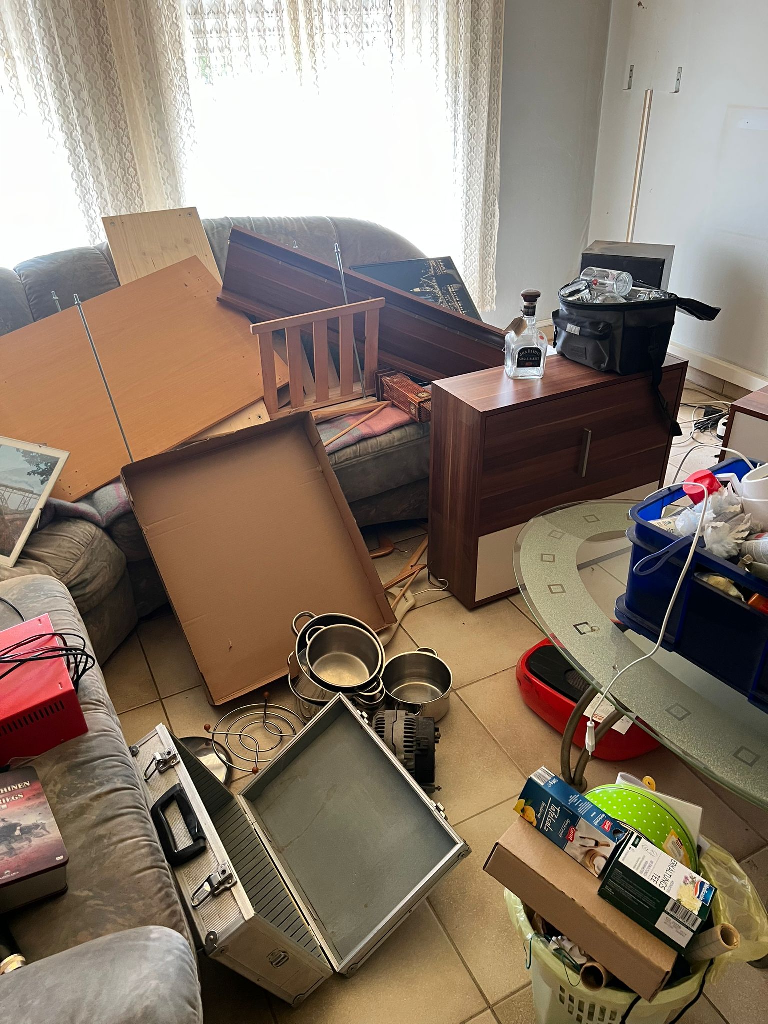 Beispiel Entrümpelung / Transport / Reinigung